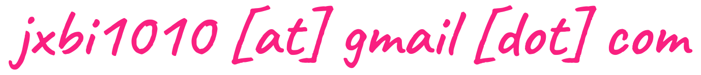 jxbi1010 [at] gmail [dot] com